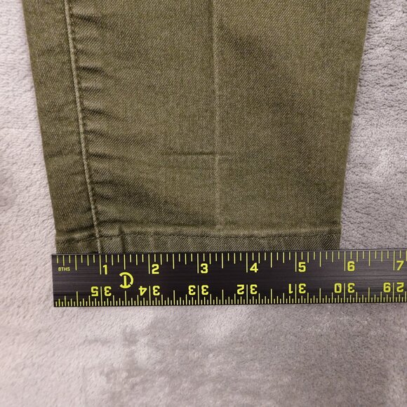 Prana Kara jean fitted low rise women's 4/27 cargo green - Picture 8 of 12